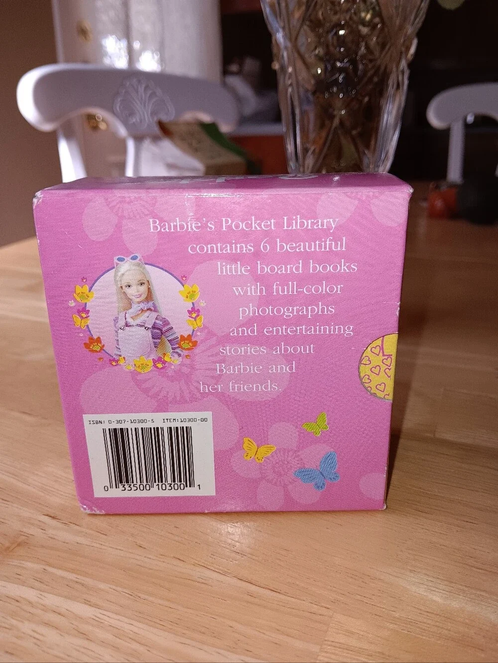 Mattel 1998 Barbie Pocket Library Set 6 Hardback A Golden Books      3 1/2